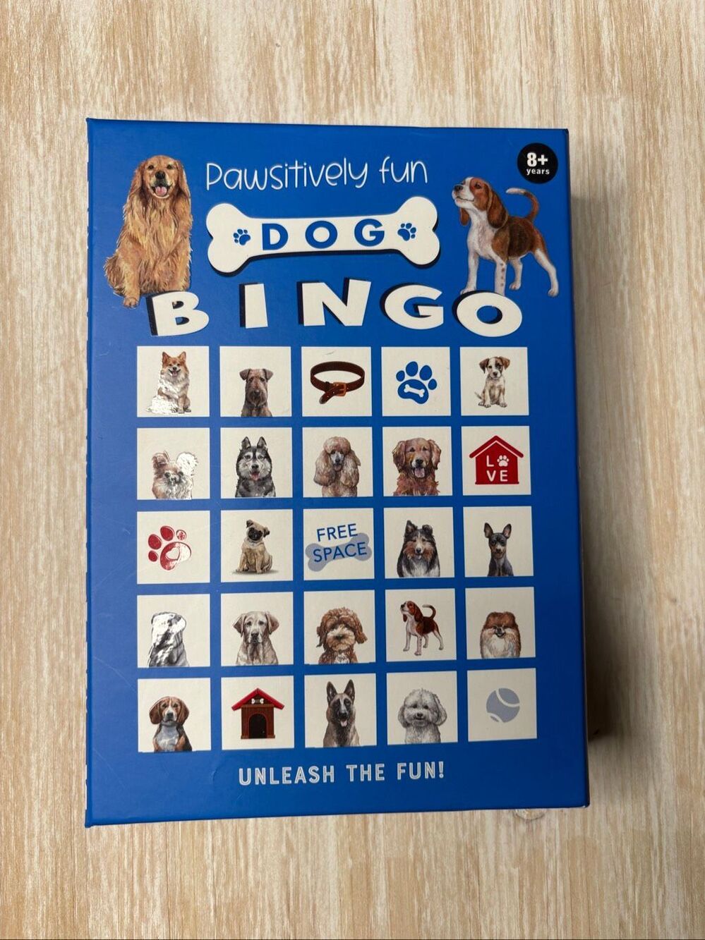 New in Box Eccolo Pawsitively Fun Dog Bingo Family Game Night Board Game